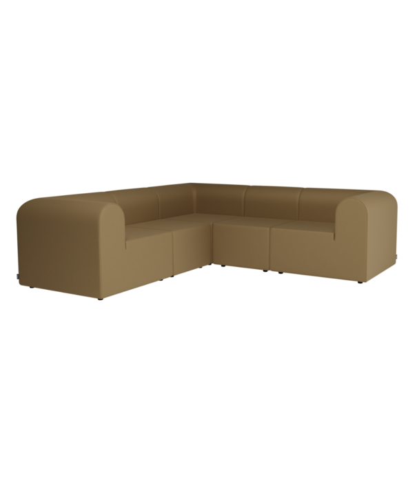 Montana Furniture  Montana Paradigm 5 zits Hoekbank met armleuning, stof Vidar