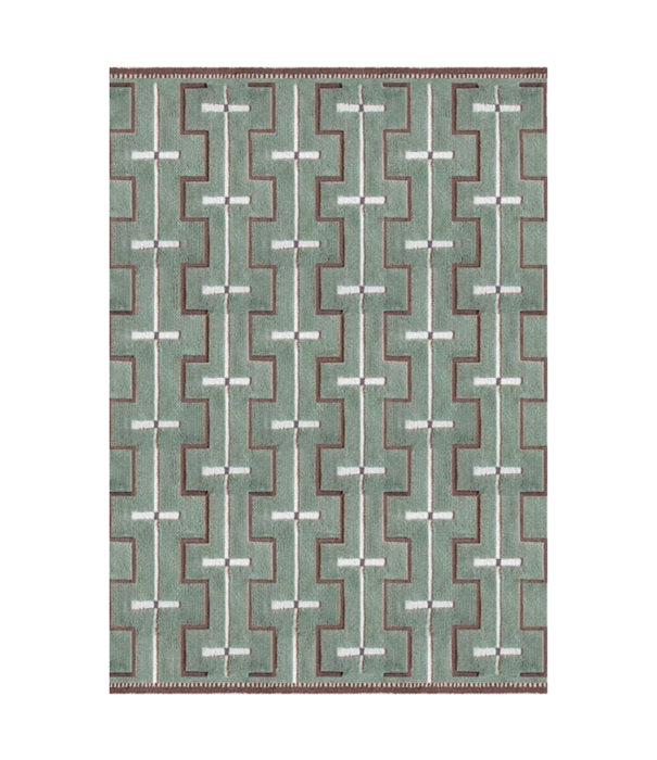 Layered  Layered Swedish Homage, Johanna Rug sage