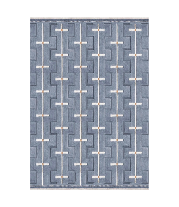 Layered  Layered Swedish Homage,  Johanna Rug sky blue