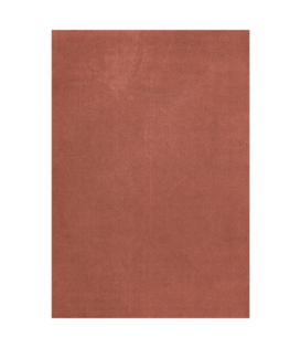 Layered  Classic Solid Rug red ochre
