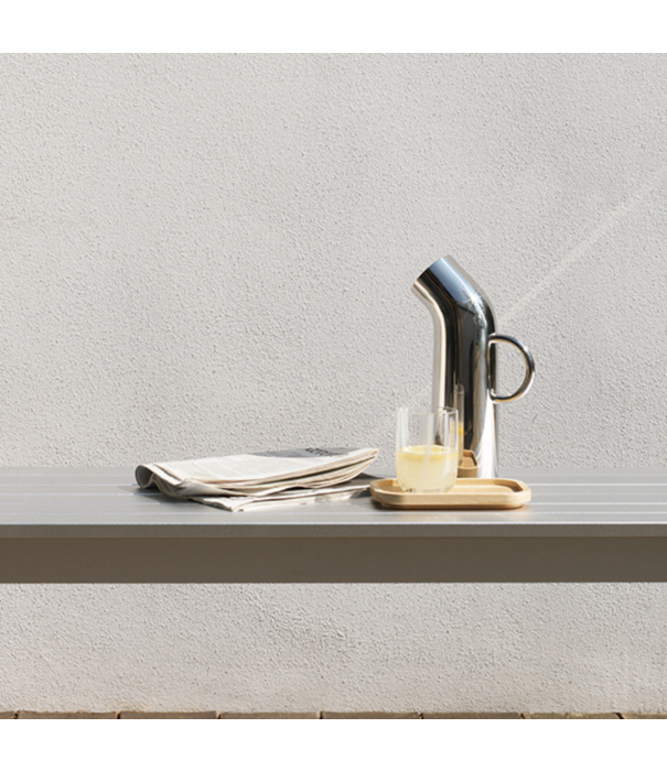 Normann Copenhagen  Normann Copenhagen Pipe Pitcher polished stainless steel