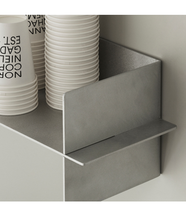 Normann Copenhagen  Alu Shelf aluminium 25cm