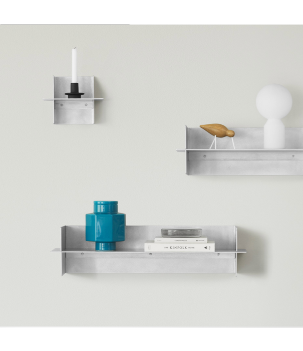 Normann Copenhagen  Alu Shelf aluminium 25cm