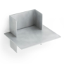 Normann Copenhagen Alu Shelf aluminium 25cm
