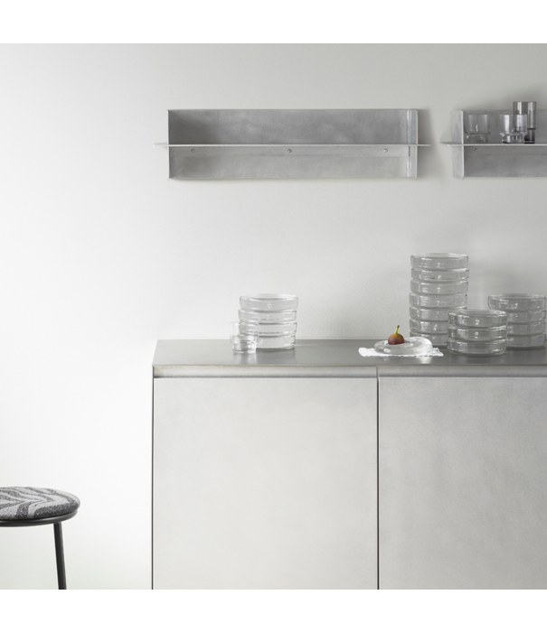 Normann Copenhagen   Alu Shelf aluminium 80cm