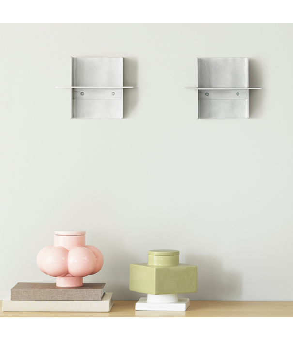 Normann Copenhagen   Alu Shelf aluminium 80cm