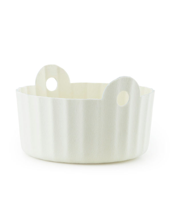Normann Copenhagen   Colu Basket Opbergmand olive