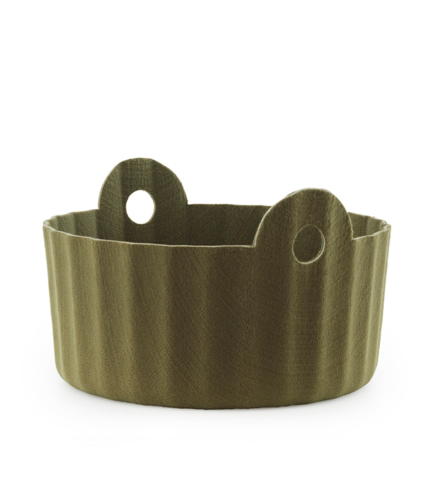 Normann Copenhagen  Normann Copenhagen Colu Basket Opbergmand olive