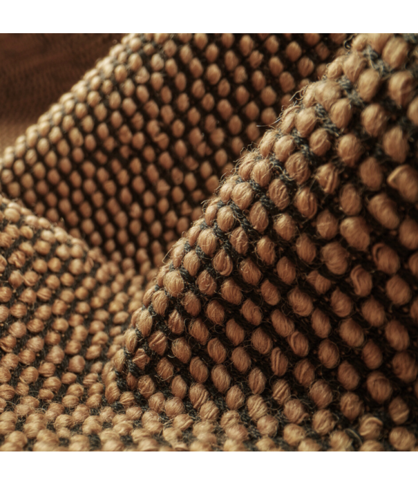 Gubi  Gubi 3D Dining Chair Bouclé 005, stainless steel sledge base