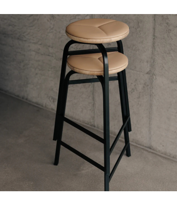 Northern  Northern Treble Counter Stool leather 65cm