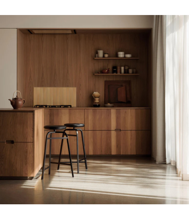 Northern  Northern Treble Counter Stool leather 65cm