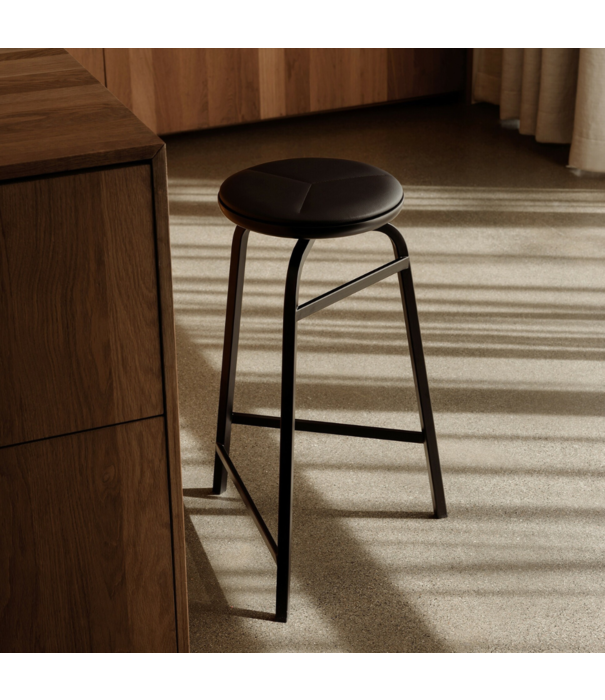 Northern  Northern Treble Counter Stool leather 65cm