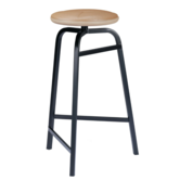 Northern Treble Counter Stool leather 65cm