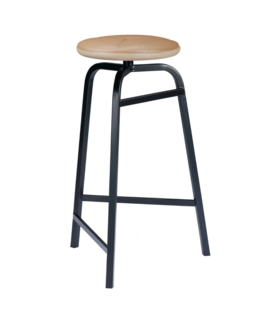 Northern Treble Counter Stool leather 65cm
