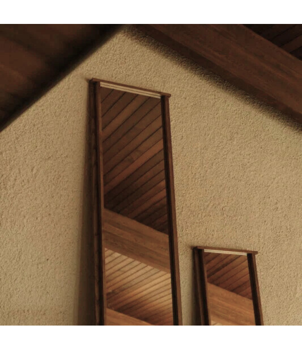 Frama  Frama Symmetry Mirror, honey lacquered ash