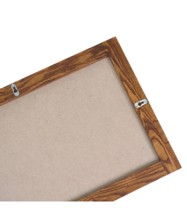 Frama  Symmetry Mirror, honey lacquered ash