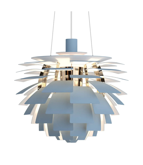 Louis Poulsen  PH Artichoke Hanglamp dusty blue Ø48
