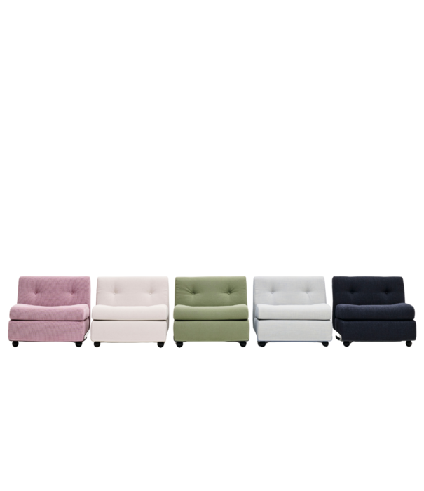Hay  Amanta 1 seater frost blue shell, Naveli 723 blue