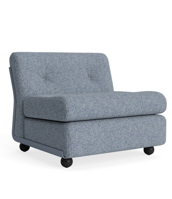 Hay  Amanta 1 seater frost blue shell, Vanir 733 blue