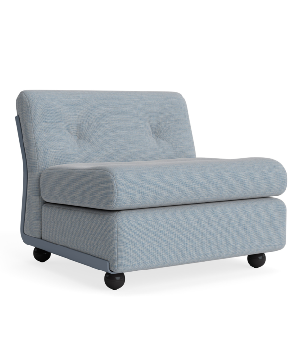 Hay  Hay Amanta 1 seater frost blue shell, Naveli 723 blue