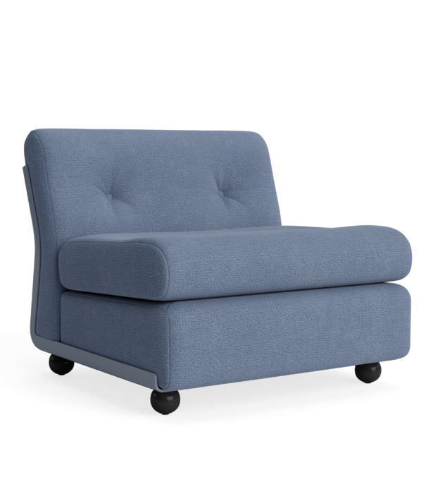 Hay  Amanta 1 seater frost blue shell, Osumi 30 blue