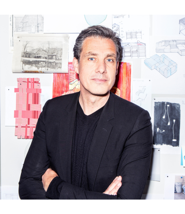 Hay  Hay Facet Cabinet Low on feet and castors burgundy