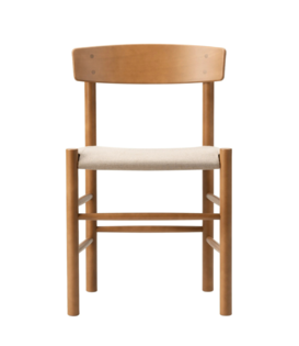 Fredericia J39 Dining Chair , seat upholstered