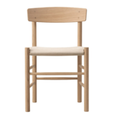 Fredericia J39 Mogensen chair, seat upholstered