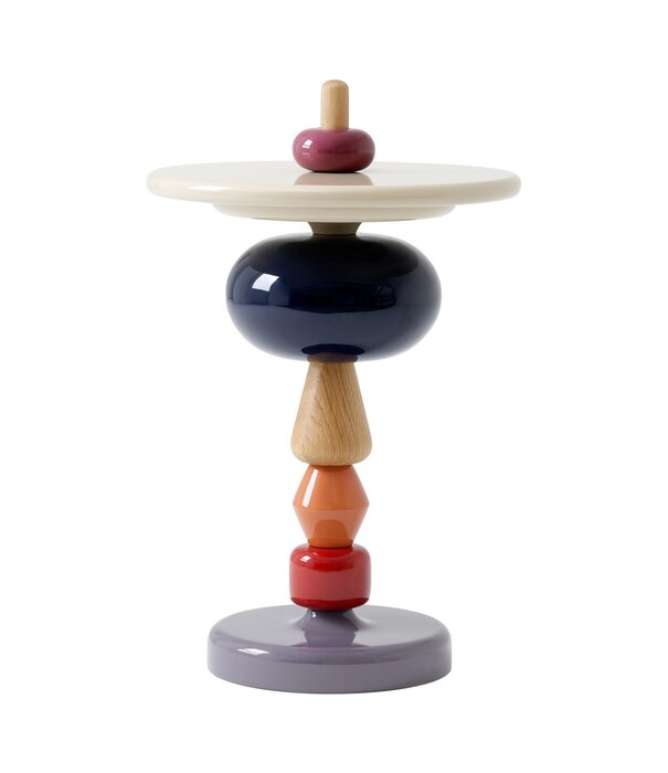 &Tradition Shuffle MH1 side table/ Lacquered MDF, solid beech