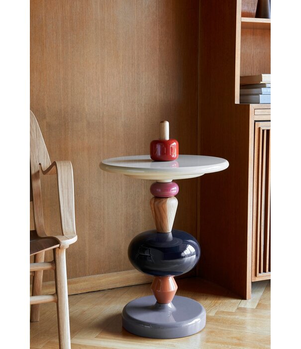 &Tradition Shuffle MH1 Bijzettafel / Lacquered MDF, solid beech