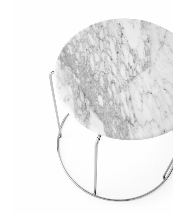 &Tradition Wire Stool VP11  Marble Top