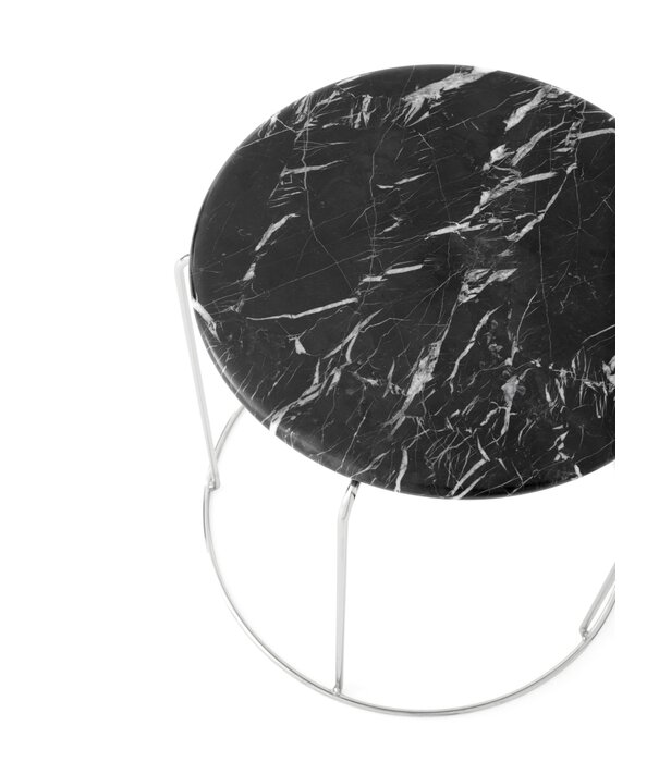 &Tradition Wire Stool VP11  Marble Top