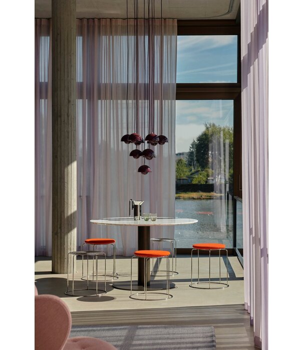 &Tradition Wire Stool VP11, stainless steel