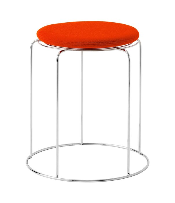 &Tradition Wire Stool VP11, stainless steel