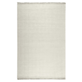 Massimo Trellis Linnen Vloerkleed Chalk