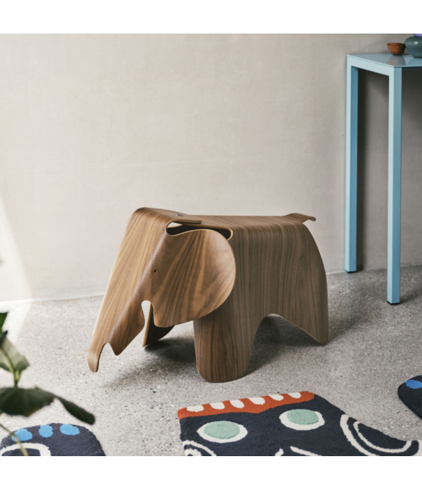 Vitra  Vitra Eames Elephant Plywood walnut , Kinderstoel