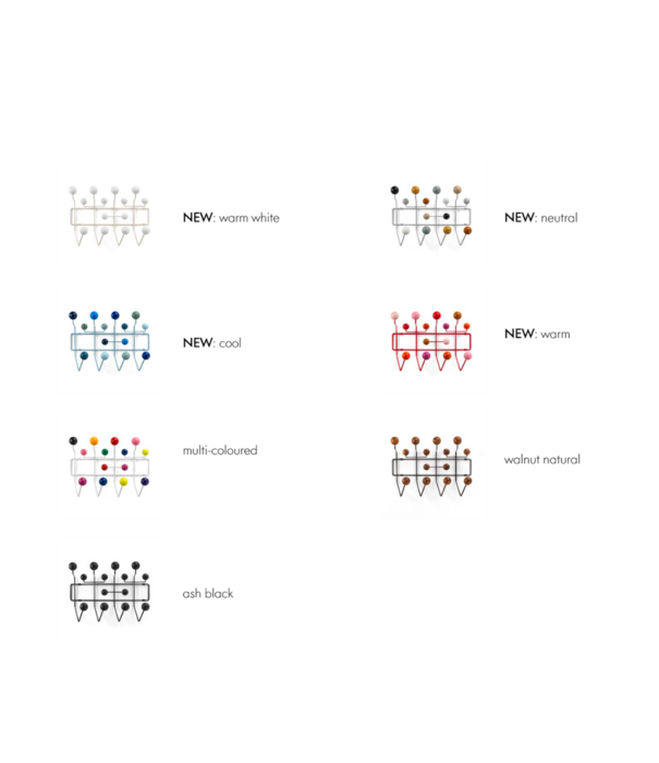 Vitra  Vitra Hang It All Coat Rack Warm White