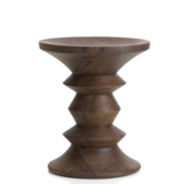Vitra Stool Side Table Model A walnut