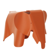 Eames Elephant Small Eames Red Orange RE
