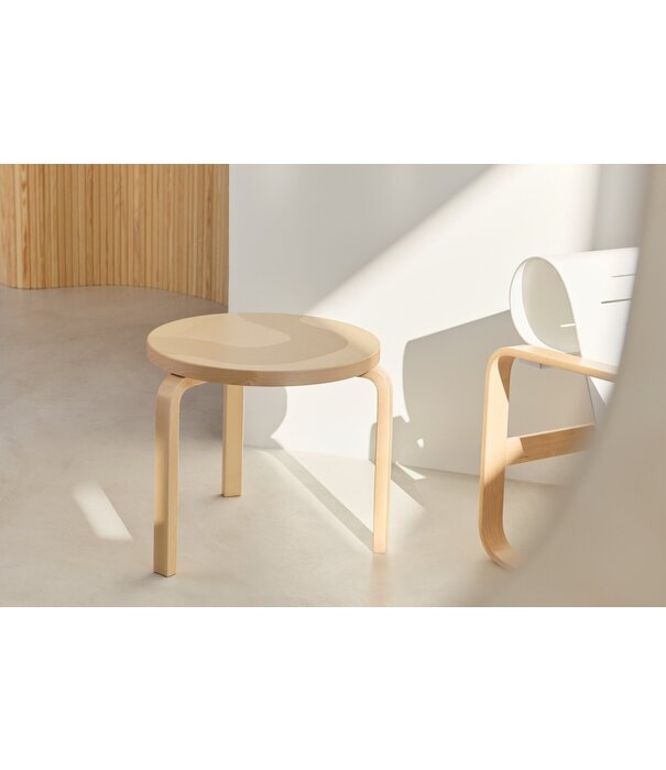 Artek  Aalto table 90D, Artek + Marimekko, Seireeni