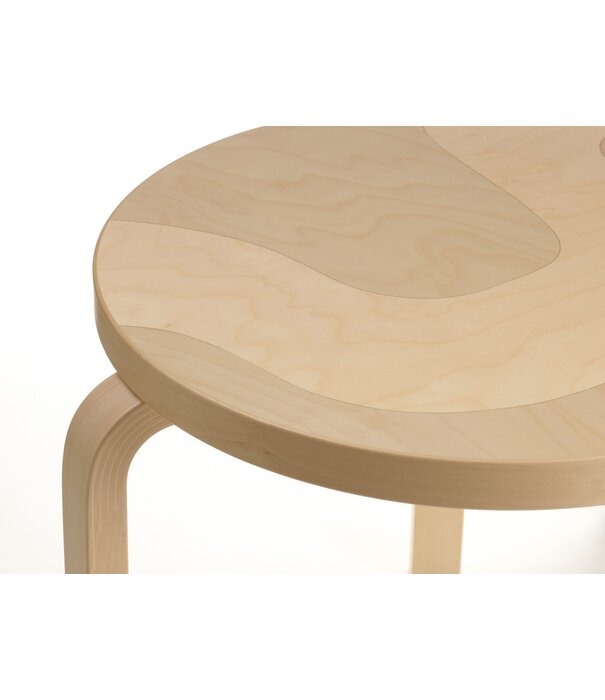 Artek  Aalto tafel 90D, Artek + Marimekko, Seireeni