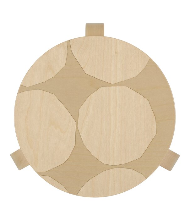 Artek  Artek + Marimekko Stool 60 Kivet, 90 Anniversary Edition