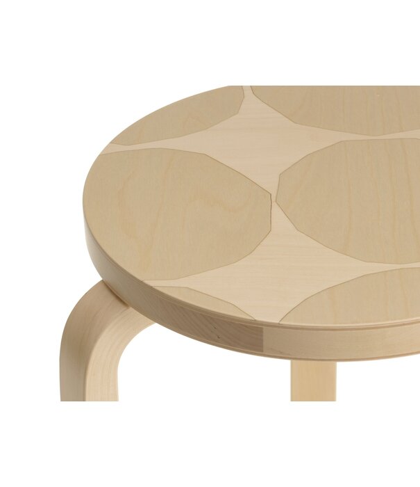 Artek  Artek + Marimekko Stool 60 Kivet, 90 Anniversary Edition