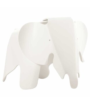 Eames Elephant Krukje wit