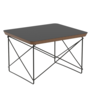 Vitra Occasional Tafel LTR massief donker eiken , basic dark onderstel