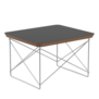 Vitra Occasional Tafel LTR zwart HPL , RVS onderstel