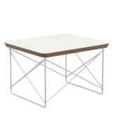 Occasional Tafel LTR wit HPL, wit onderstel