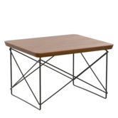 Occasional Table LTR solid walnut, basic dark base