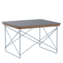 Vitra Occasional Tafel LTR smoke blue linoleum, sky blue onderstel