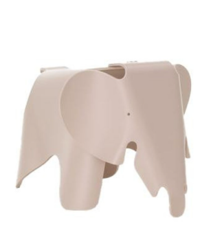 Vitra Eames Elephant Kruk Pale Rose
